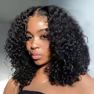 Deep Wave Bob Wig, Deep Wave Bob, Braiding Hairstyles, Frontal Wig Hairstyles, Wig Human Hair, Deep Curly, Short Bob Wigs, Frontal Wig, Bob Wig