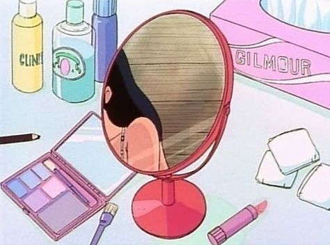 Anime Art Aesthetic 90s, 90s Cartoon Characters, Anime Makeup, Aesthetic 90s, Anime Head, Drawing Cartoon Characters, Trending Art, Old Anime, 90s Anime