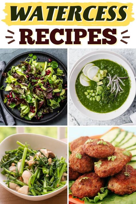 These tasty watercress recipes are such a welcome surprise! From stir-fry to salad to soup and pizza, watercress is a wonderful addition to many dishes. Tofu Watercress Salad Recipes, Water Cress Recipe, Herb Dressing Recipe, Watercress Recipes, Thanksgiving 2023, Tofu Salad, Immune Booster, Watercress Salad, Chinese Recipes