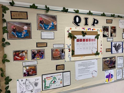 Qip Displays Early Childhood, Family Daycare, Preschool Room, Lobby Ideas, Early Childhood Centre, Preschool Rooms, Photo Walls, Reggio Inspired, Activity Ideas