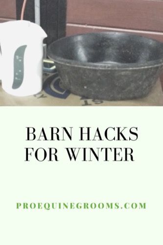 Discover essential barn hacks for the winter season. From keeping water troughs ice-free to preventing frozen pipes, these tips will help you keep your barn running smoothly. Don't let the cold weather disrupt your equine care routine! #BarnHacks #WinterEdition Winter Farm Hacks, Barn Hacks Horse, Horse Barn Hacks, Horse Clothing, Farm Hacks, Barn Hacks, Equine Care, Horse Information, Horse Washing