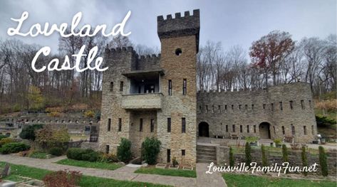 Loveland Castle, Riverview Park, Midwest Road Trip, Real Castles, Hocking Hills State Park, English Architecture, Rustic House Plans, Hocking Hills, Park Playground