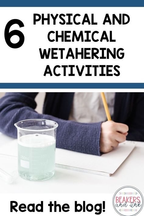 Water Erosion Experiment, Erosion Stem Activity, Weathering And Erosion Activities, Weathering And Erosion Anchor Chart, Erosion Activities, Weathering And Erosion Stem Activities, Erosion Lab, Mechanical Weathering, Physical Weathering