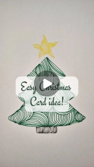 Crafty c0w on Instagram: "Here is a quick Christmas card idea for all you crafty ones this festive season 💡

 #christmasart #christmascrafts #festive #illustrationartists #easyart #artreel #artvisual #december #zentangle #lineart #handrawn #artistfollowartist #christmastree #femaleartist #sketchbook #abstract #womenwhodraw" Zentangle Christmas Cards, Sketchbook Abstract, Gnome Illustration, Zentangle Christmas, My Favourite Subject, Christmas Card Art, Draw Something, Illustration Artists, Simple Art