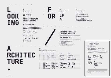 Looking for Architecture by Superscript² Title Block, Typography Images, Typography Layout, Editorial Layout, Graphic Design Studios, Typography Inspiration, Design Graphique, 로고 디자인, Graphic Design Typography