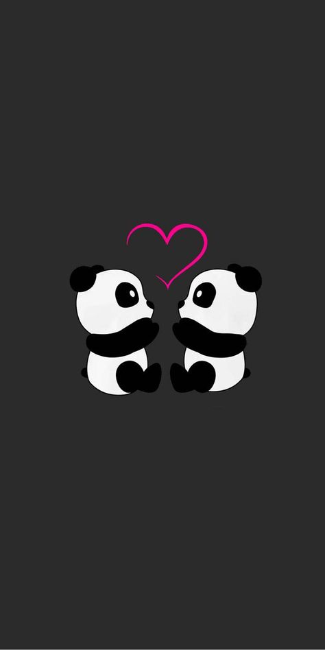 Download Panda Love wallpaper by LittleMoth14 - 4f - Free on ZEDGE™ now. Browse millions of popular amor Wallpapers and Ringtones on Zedge and personalize your phone to suit you. Browse our content now and free your phone Panda Wallpaper Iphone, Panda Bears Wallpaper, Panda Background, Cute Panda Cartoon, Panda Images, Panda Bears, Panda Art, Cute Panda Wallpaper, Mickey Mouse Wallpaper