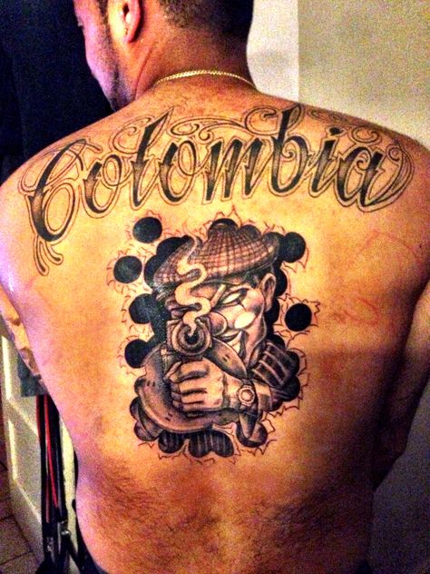 Colombian Tattoos, Colombian Tattoo Ideas, Colombia Tattoo Ideas, Colombian Tattoo, Colombia Tattoo, Equality Tattoos, Doe Tattoo, Exotic Tattoos, Colorado Tattoo