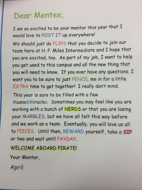 Mentor/mentee teacher gift basket note... This note is based off the candy bar… Mentor Mentee Activities, Mentee Gifts Ideas, Thank You Mentor, Mentor Mentee, Teacher Lifestyle, Team Motivation, Candy Bar Birthday, Teacher Gift Baskets, School Leadership