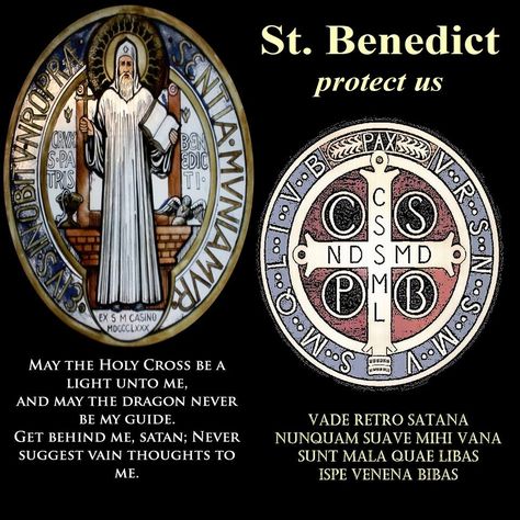 St. Benedict Medal St Benedict Prayer, Traditional Catholicism, St Benedict Medal, Catholic Beliefs, Novena Prayers, Benedict Medal, Bible Study Help, Catholic Images, Miracle Prayer