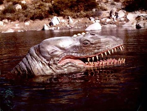 The Crater Lake Monster (1977) Lake Monster, Monster Makeup, Lake Monsters, Practical Effects, Famous Monsters, Dumpster Fire, Greatest Mysteries, Crater Lake, Prehistoric Animals