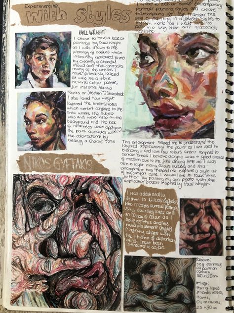 Gcse Art Statement Of Intent, Gcse Art Response Page, Tonal Studies Gcse Page, Gcse Art Portraiture Mindmap, Portraiture A Level Art, A Level Art Photography Sketchbook Pages, Identity Box Project Ideas, Gcse Art Composition Ideas, Gcse Art Study Page