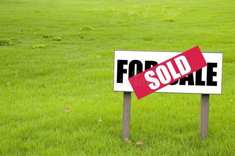 Photo about Shot of a for sale sign on a plot of land covered with a sold sign. Image of greenery, home, deal - 950492 Green Land, Plot Of Land, Vision Board Examples, Sale Sign, Sign Image, Sold Sign, For Sale Sign, Stock Photography, Vision Board