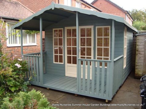 Summer Houses - Photo albums - Page 2 - Ripley Nurseries - Garden Centre - Farm Shop - Guildford - Surrey Painted Summerhouse Exterior, Forest Shelter, Garage Cottage, Guest House Shed, Guildford Surrey, Summer House Garden, Summer Houses, Wendy House, House Shed