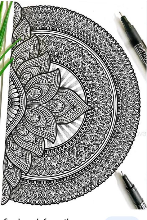 Hard Mandala Art, Pen Mandala, Goddess Temple, Mandala Inspiration, Moon Mandala, Mandela Art, Mandala Art Therapy, Flower Drawing Design, Zen Doodle Art