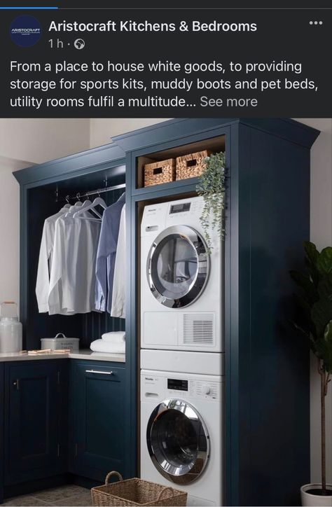 Boot Room Utility, Small Utility Room, Utility Room Designs, Muddy Boots, Stylish Laundry Room, Bespoke Kitchen Design, Handleless Kitchen, Kitchen Planner, Dream Kitchens Design