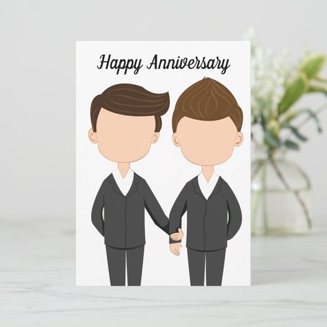 Tuxedo Card, African American Couples, Gay History, Wedding Congratulations Card, Happy Anniversary Cards, Cancun Wedding, Lgbt Wedding, Wedding Congratulations, Couples Anniversary