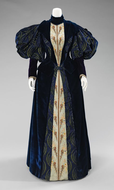 1890s Fashion, 1800s Fashion, 19th Century Fashion, Period Outfit, Victorian Clothing, Costume Collection, Costume Institute, Retro Mode, Vintage Gowns