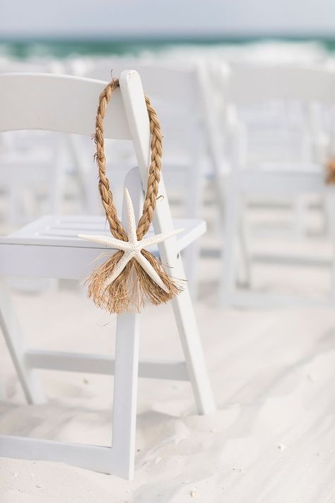 Powder Blue + Starfish Themed Wedding on Pensacola Beach - Pensacola Beach, FL - Love & Lavender Beach Wedding Theme Ideas, Beach Wedding Florals, Beach Wedding Decor Ideas, Isle Decor, Ivy Wedding, Beach Wedding Decorations Reception, Tea Wedding, Beach Wedding Centerpieces, Dream Beach Wedding