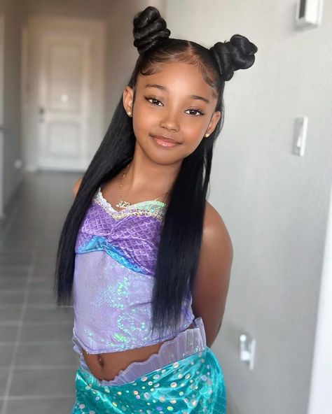 Black Kids Braids Hairstyles, Barbie Hairstyle, Trajes Kylie Jenner, Birthday Hairstyles, Natural Hairstyles For Kids, Pelo Afro, Pretty Braided Hairstyles, Peinados Fáciles Para Cabello Corto, Flat Iron Hair Styles