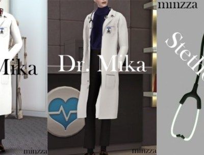 Sims 4 Illness, Ts4 Scientist Cc, Sims 4 Lab Coat, Sims 4 Lab Coat Cc, Sims 4 Cc Doctor Outfit, Sims 4 Nurse Scrubs Cc, Sims 4 Scientist Cc, Sims 4 Doctor Cc, Stethoscope Accessories