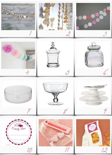 Blog mit Ideen, Inspiration und Do-it-yourself Anleitungen für Hochzeiten, Geburtstage, Kindergeburtstage und viele weitere Feste. Diy Wedding Desserts, Diy Wedding Bar, Candy Bar Table, Diy Candy Bar, Candy Cocktails, Candy Bar Party, Candy Bar Wedding, Dessert Bar Wedding, Sweet Bar