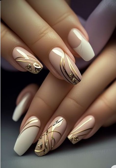 Couture Nails, Marble Nail Designs, Gold Nail Designs, Glitter Gloss, Green Nail Designs, Nude Nail Designs, Nail Art For Beginners, Edgy Nails, Almond Nails Designs