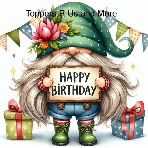 https://toppersrusandmore.etsy.com/listing/1771090538 Sets of birthday gonks/gnomes 😻 #sublimation #crafting #cardmaking Card Making, Happy Birthday, Birthday