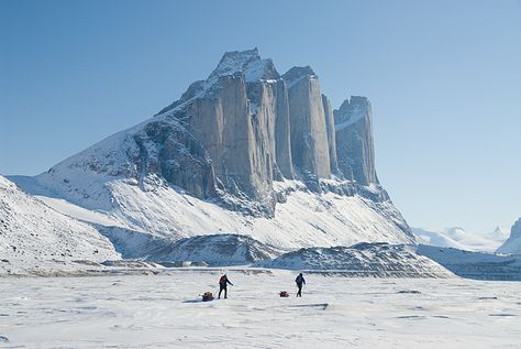 Fictional Planets, Nunavut Canada, Free Climb, Baffin Island, Minecraft Structures, Snow Machine, Paradise City, Frozen Lake, Matte Painting