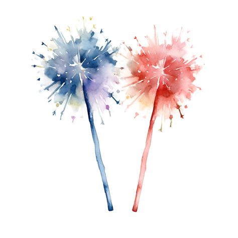 Firework Watercolor, Fireworks Watercolor, Watercolor Fireworks, Patriotic Watercolor, Summer Boardwalk, How To Draw Fireworks, Sparklers Fireworks, Party Sparklers, Fireworks Images