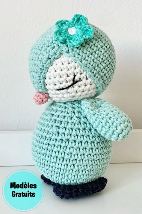 Petit Pingouin au Crochet Amigurumi PDF Modèle Gratuit - Amigurumibox Crochet Penguin, Quilled Creations, Crochet Animals Free Patterns, Basic Fits, Le Crochet, Knit Or Crochet, Crochet For Kids, Crochet Patterns Amigurumi, Crochet Motif