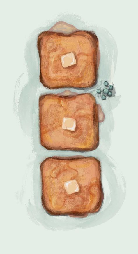 Christina Stensberg Illustration Toast Illustration, Illustration Art Design, French Toast, Toast, Illustration Art, Art Design, Illustrations, Design, Art