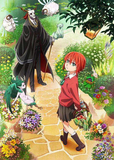 The Ancient Magus' Bride Anime Previewed in 1st Promo Video, Visual - News - Anime News Network Chise Hatori, Magus Bride, Comics Anime, Arte Sailor Moon, Ancient Magus Bride, The Ancient Magus Bride, 판타지 아트, Art Anime, An Anime