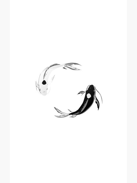 Koi Fish Yin Yang Art, Koi Yin Yang Tattoo, Koi Avatar, Avatar Koi Fish Tattoo, Ting Yang Tattoo, Yin And Yang Aesthetic, Yin And Yang Wallpaper, Koi Fish Yin Yang Tattoo, Japan Pfp