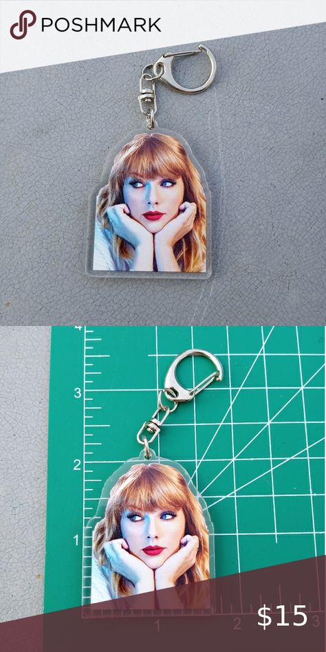 2/$10 Taylor Swift Acrylic Charm Keychain NWT style 3 Search Bar, Charm Keychain, Acrylic Charms, The Search, Hot Topic, Taylor Swift, Swift, Bar, 10 Things