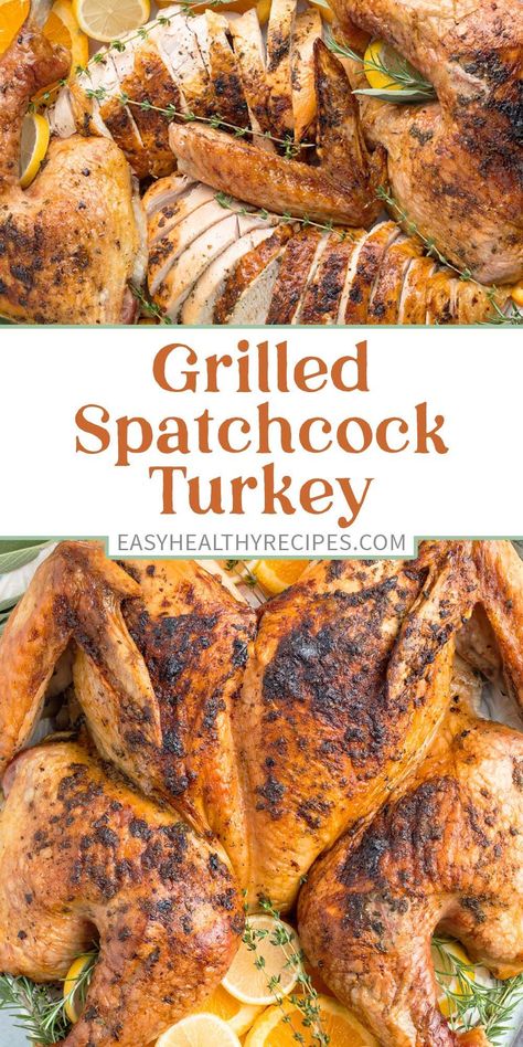 How To Bbq A Turkey On A Gas Grill, Grilled Whole Turkey Recipes, Grilling A Spatchcock Turkey, Best Spatchcock Turkey Recipe, Grill Turkey Thanksgiving, Grilling A Turkey On A Gas Grill, Grilling Turkey Whole, Cooking A Turkey On The Grill, Turkey On The Grill Whole