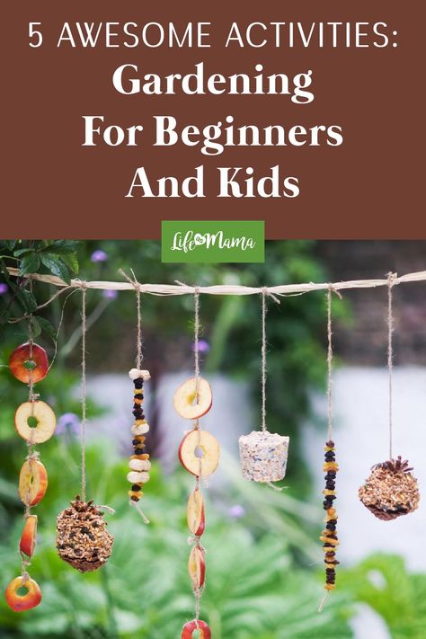 You don't have to be an expert gardener to teach your kids how to love gardening. Here is a handful of fun gardening activities that are perfect as both gardening for beginners and activities for kids.  | #outdoors #backyard #gardening #gardeningforbeginners #beginnergardening #lifeasmama #kidsactivities #diy Pre K Gardening Activities, Summer Backyard Activities For Kids, School Garden Club Lesson Plans, 4h Gardening Project Ideas, Outdoor Classroom Garden, Elementary Garden Club Ideas, Hands On Homeschool Activities, Cadette Outdoor Art Apprentice, Gardening Activity For Kids