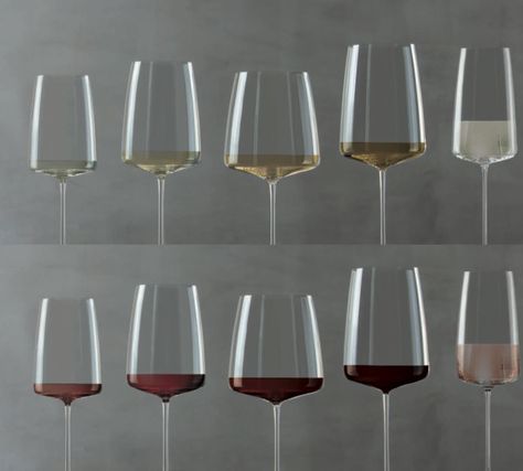 Types Of Wine Glasses, Kitchen Essentials List, Colored Wine Glasses, Wood Table Design, Schott Zwiesel, Wine Education, House Essentials, Eating Utensils, The Home Edit