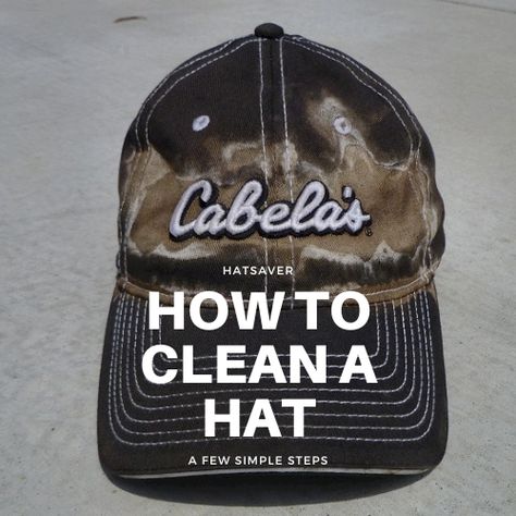 Removing Sweat Stains From Hats, How To Remove Sweat Stains From Hats, How To Clean Sweat Stains From Hats, How To Get Sweat Stains Out Of Hats, Cleaning Hats, New Gadgets For Men, Holiday Woodworking Projects, Hat Cleaning, Remove Sweat Stains