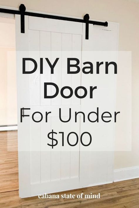 Bedroom Barn Door, Diy Sliding Barn Door, Diy Barn, Door Diy, Rustic Barn Door, Diy Bedroom, Diy Barn Door, Bedroom Goals, Kitchen Plans