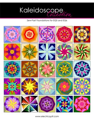 Kaleidoscope Collection | Products | The Electric Quilt Company Kaleidoscope Quilts Pattern, Ricky Tims Kool Kaleidoscope Quilts, Kaleidoscope Quilt Block, Kaleidoscope Pattern, Kaleidoscope Pattern Design, Electric Quilt, Kaleidoscope Quilt, Painted Barn Quilts, Medallion Quilt