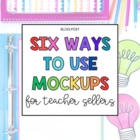 Lets go back to the basics with my blog post "Six ways to use mockups for teacher sellers" 😎 ⁠ ⁠ In this blog, you can learn about the benefits of using mockups, mockups vs. using a professional photographer, and give you some ideas on how to start using mockups 📸⁠ ⁠ Head over to The Teacher Seller Studio website today to read more about using mockups! ⁠ ⁠ ⁠ ⁠ ⁠ #tptphotographer #tptphotos #tptseller #tptsellers #tptproductphotos #productphotography #teacherseller #teachersellers #teacherauth... Studio Website, Tpt Seller, Lets Go, The Teacher, Some Ideas, The Basics, Professional Photographer, My Blog, Letting Go