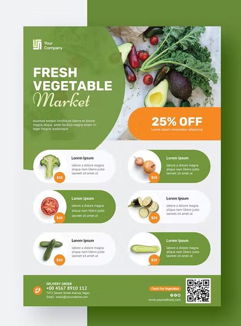 Vegetable Market Flyer Template PSD Grocery Flyer, Travel Advertising Design, Brochure Food, Vegetable Market, Grocery Store Design, Travel Advertising, Flyer Design Layout, Flyer Design Inspiration, Photoshop Tutorial Design