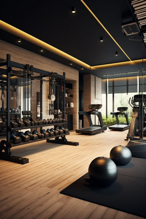 gym room at home small home gym  gym ideas home gyms gym room gym interior small gym room ideas mini home gym mini gym at home ideas small home gym basement  gym ideas Modern Home Gym Design, Home Gym Layout, Gym Architecture, Commercial Gym Design, Modern Home Gym, Luxury Home Gym, Home Gym Inspiration, Dream Home Gym, Luxury Gym