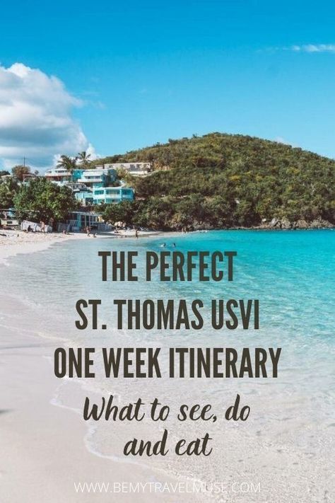 The Perfect St Thomas USVI One Week Itinerary: What to See, Do & Eat St Thomas Bachelorette, St Thomas Virgin Islands Food, Water Island St Thomas, Things To Do In St Thomas, St Thomas Restaurants, St Thomas Virgin Islands Aesthetic, Things To Do In St Thomas Virgin Islands, St Thomas Virgin Islands Outfits, Us Virgin Islands Vacation