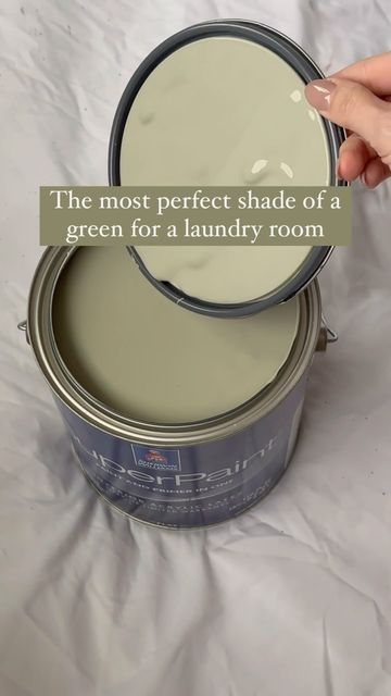 Evergreen Fog Laundry Room, Sherwin Williams Evergreen Fog, Evergreen Fog, Farmhouse Grey, Start Painting, Green Paint, Paint Ideas, Sherwin Williams, Paint Color