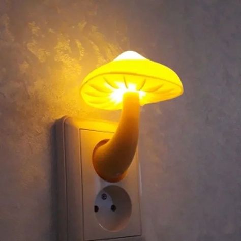 Mushroom Wall Socket Lamp Introducing the Mushroom Wall Socket Lamp - the perfect solution to brighten up your home while saving space! Tired of bulky lamps taking up valuable table space? Our lamp can be easily plugged into any wall socket, leaving your tables free for other uses. Plus, its unique mushroom design adds a touch of whimsy to any room. Don't settle for boring lighting options anymore. Try the Mushroom Wall Socket Lamp today and transform your space into a cozy haven! Shop Now ... Mushroom Lamps, Colorful Bedroom, Mushroom Lights, Wall Socket, Bedroom Light, Mushroom Lamp, Nikola Tesla, Bedroom Lamps, Wall Outlets