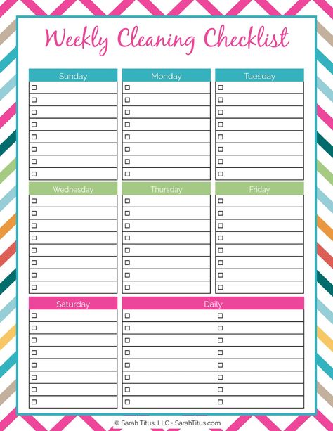 Blank Cleaning Schedule, Jadwal Harian, Cleaning Binder, Schedule Printable Free, Weekly Cleaning Schedule Printable, Weekly House Cleaning, Daily Cleaning Schedule, Monthly Cleaning Schedule, Free Printable Cleaning