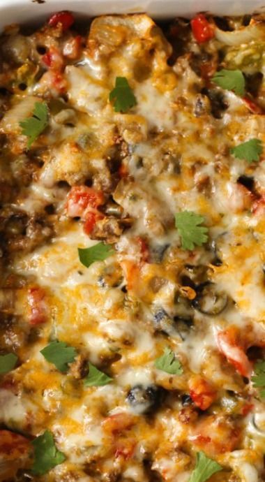 Beefy Nacho Casserole, Pioneer Woman Nacho Casserole, Ground Beef One Dish Meals, Ground Beef Casseroles Mexican, Mexican Casserole Crockpot Recipes, Baked Mexican Casserole, Mexican Casseroles For A Crowd, Popular Pins This Week, Pioneer Woman Nacho Cheese Casserole