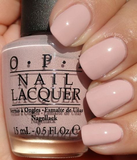 neutral pink nail color // pretty Nagellack Trends, Opi Nail Polish, Fall Nail Colors, Neutral Nails, Opi Nails, China Glaze, Nail Polish Colors, Love Nails, Nude Nails