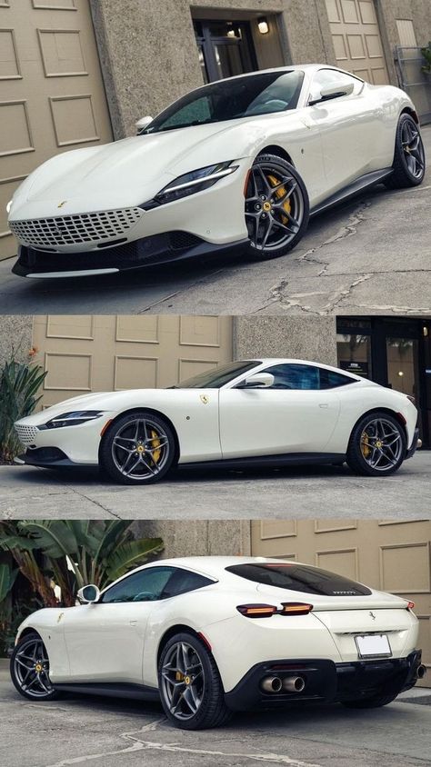 Ferrari Roma Spider, Tesla Sports Car, Ferrari Roma, Ferrari 812 Superfast, New Luxury Cars, Mercedes Benz Cars, Ferrari Car, Benz Car, Super Luxury Cars